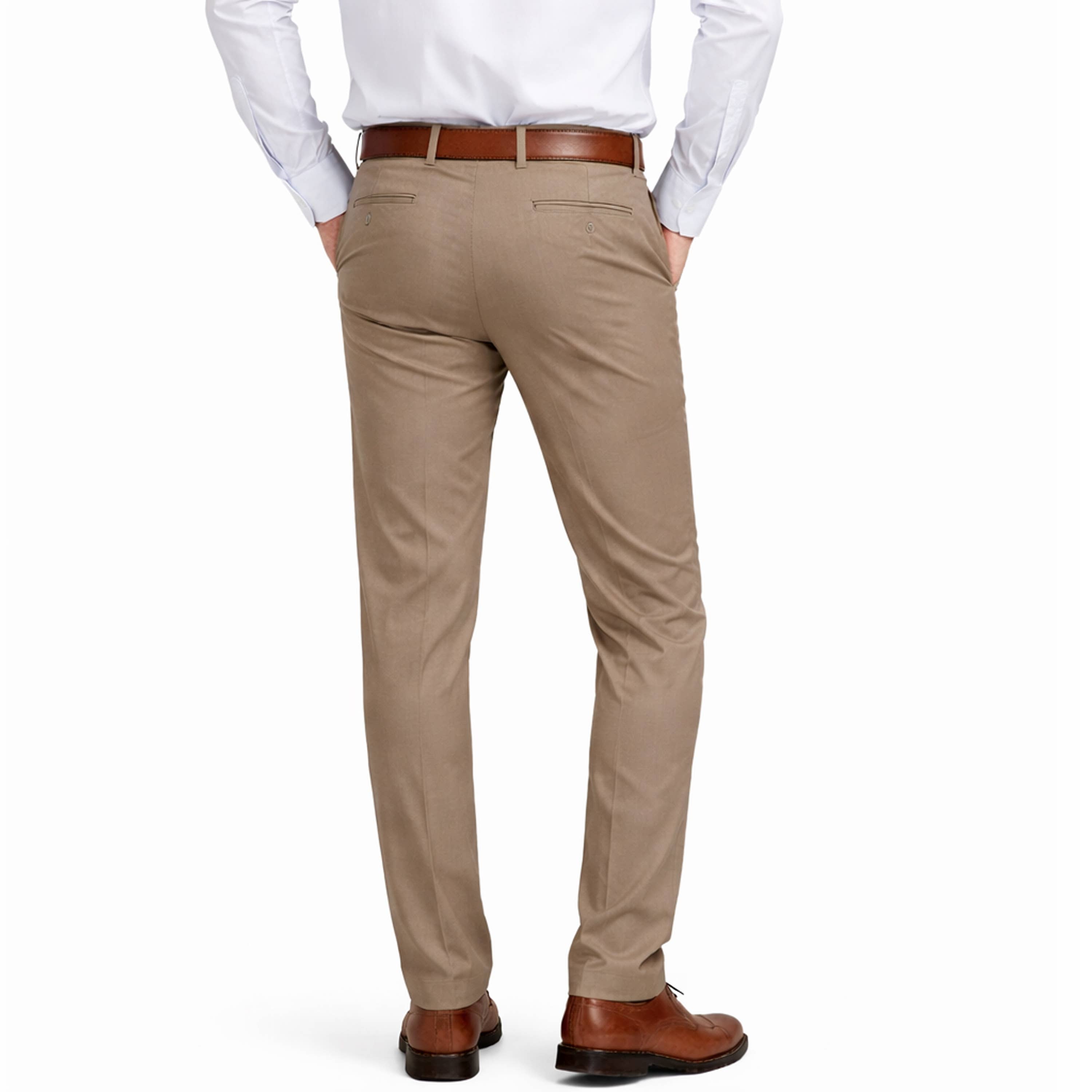 Men’s Flex Stretch Slim Fit Dress Pants (Sizes, 30-40)