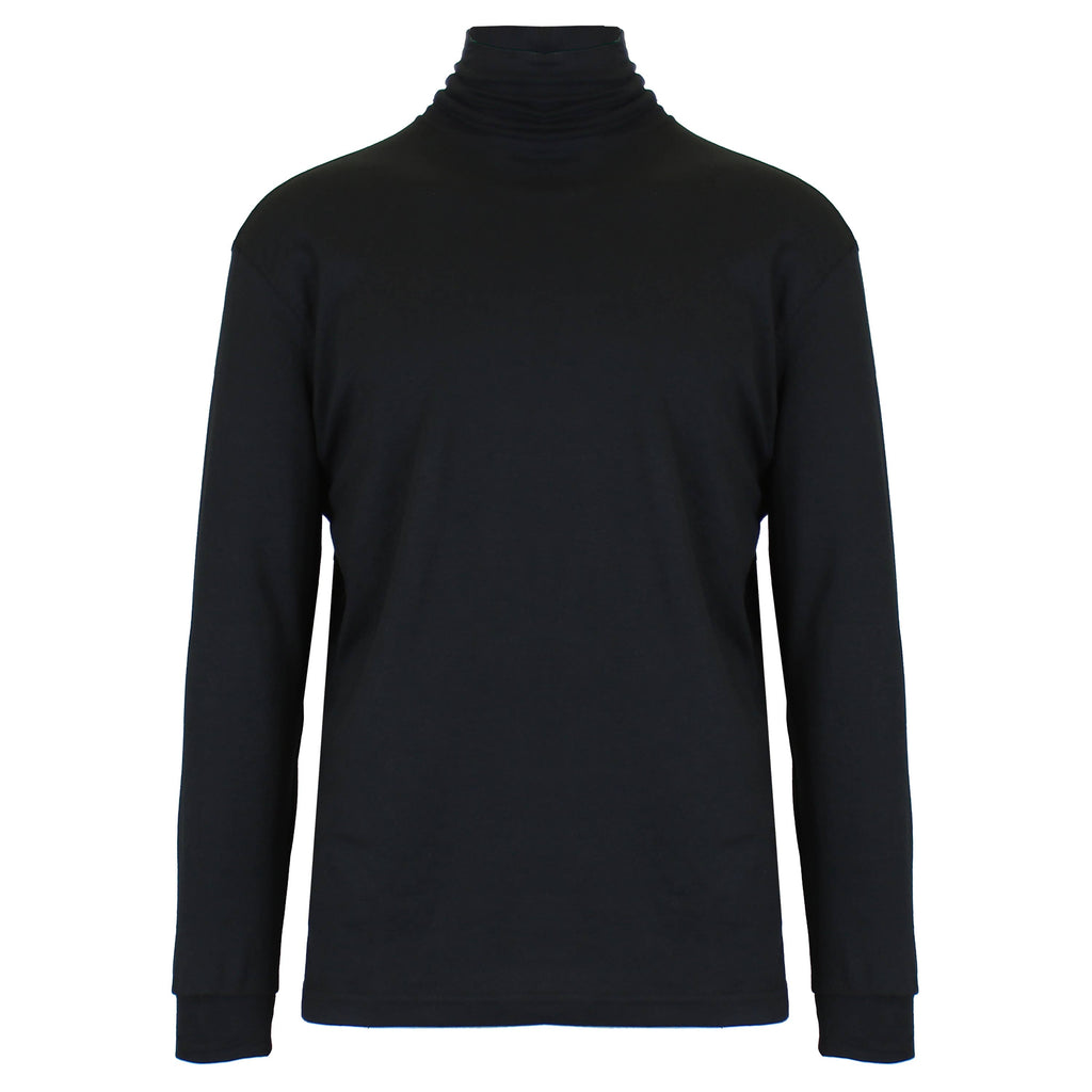 Men's Long Sleeve Turtleneck T-Shirt