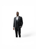 MAISON ÉTOILE Signature Black Shawl Lapel 3-Piece Tuxedo