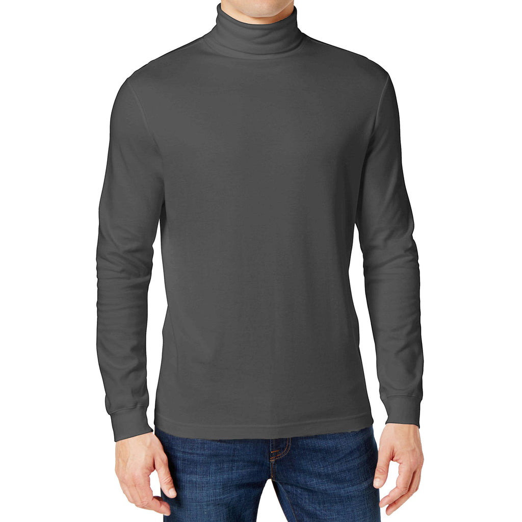 Men's Long Sleeve Turtleneck T-Shirt