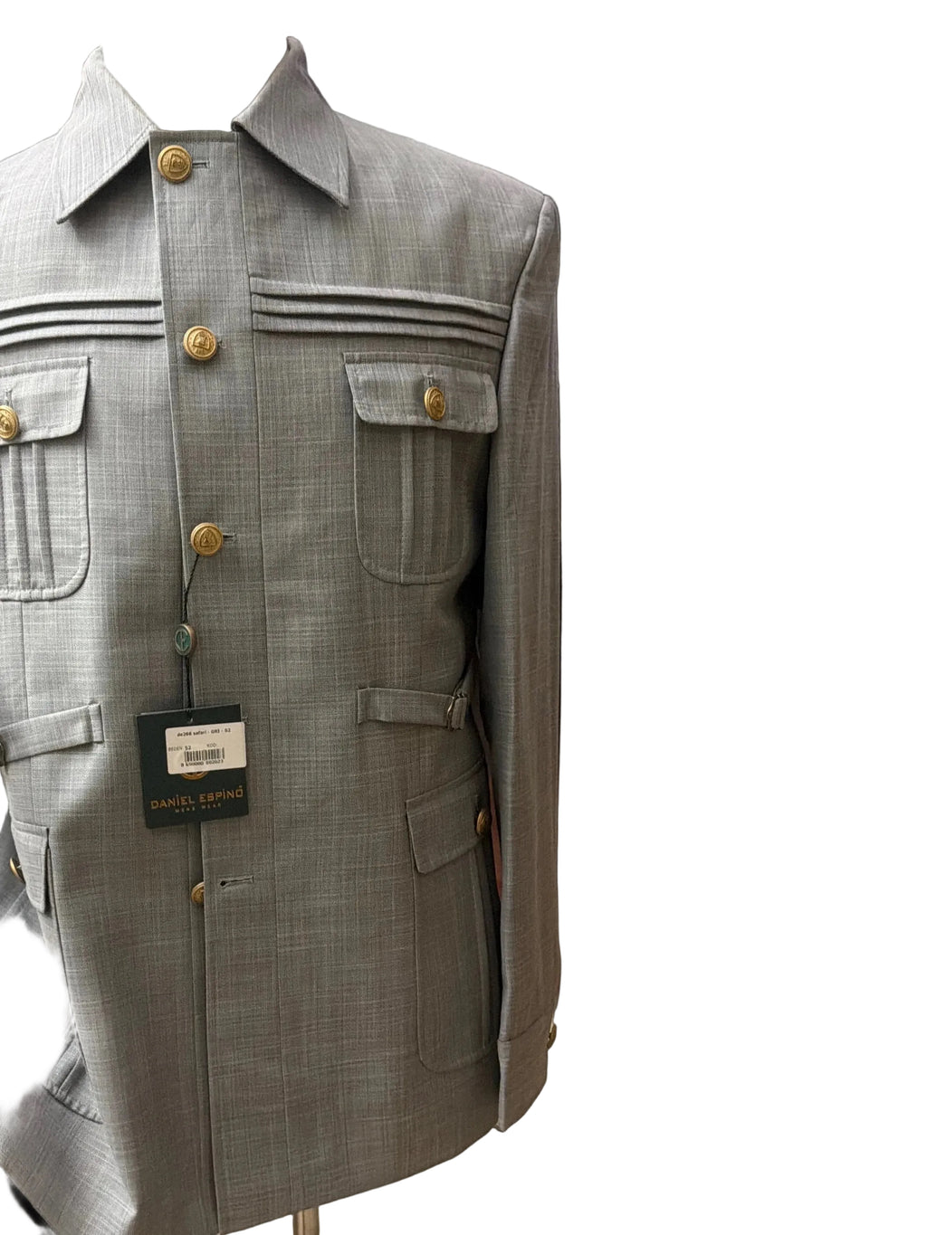 Daniel Espino Grey Suit Set