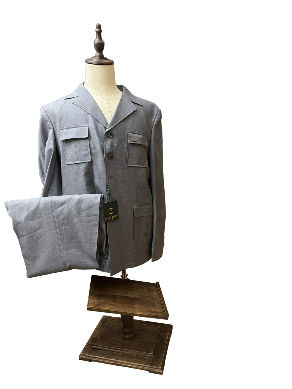 Daniel Ermino Classic Grey Suit
