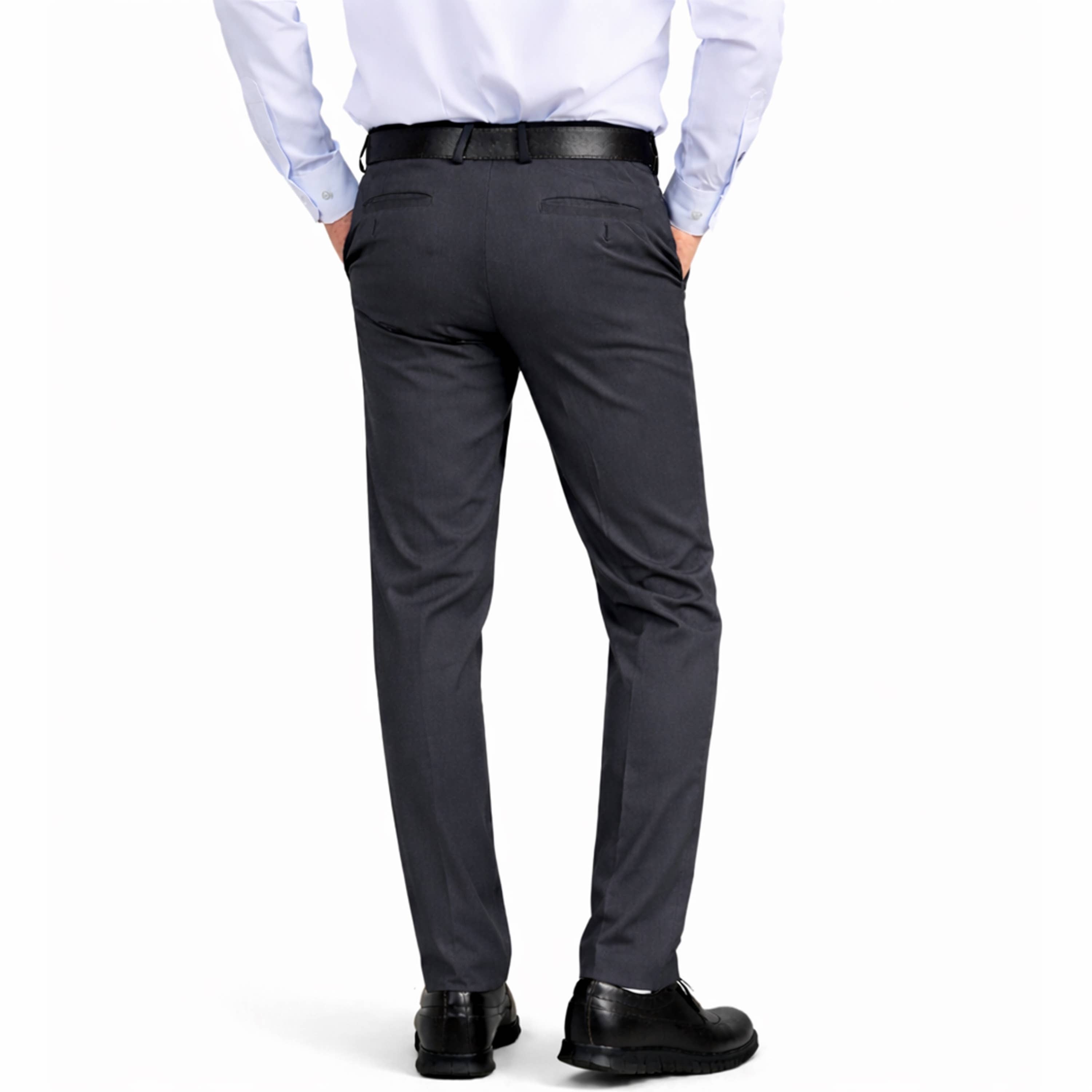 Men’s Flex Stretch Slim Fit Dress Pants (Sizes, 30-40)