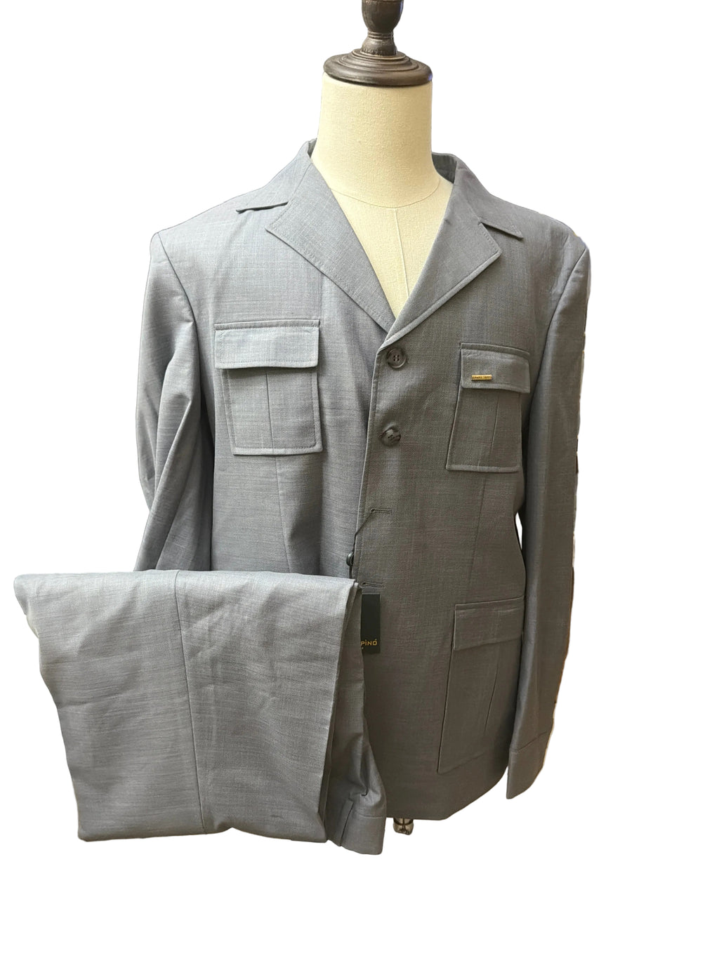 Daniel Ermino Classic Grey Suit