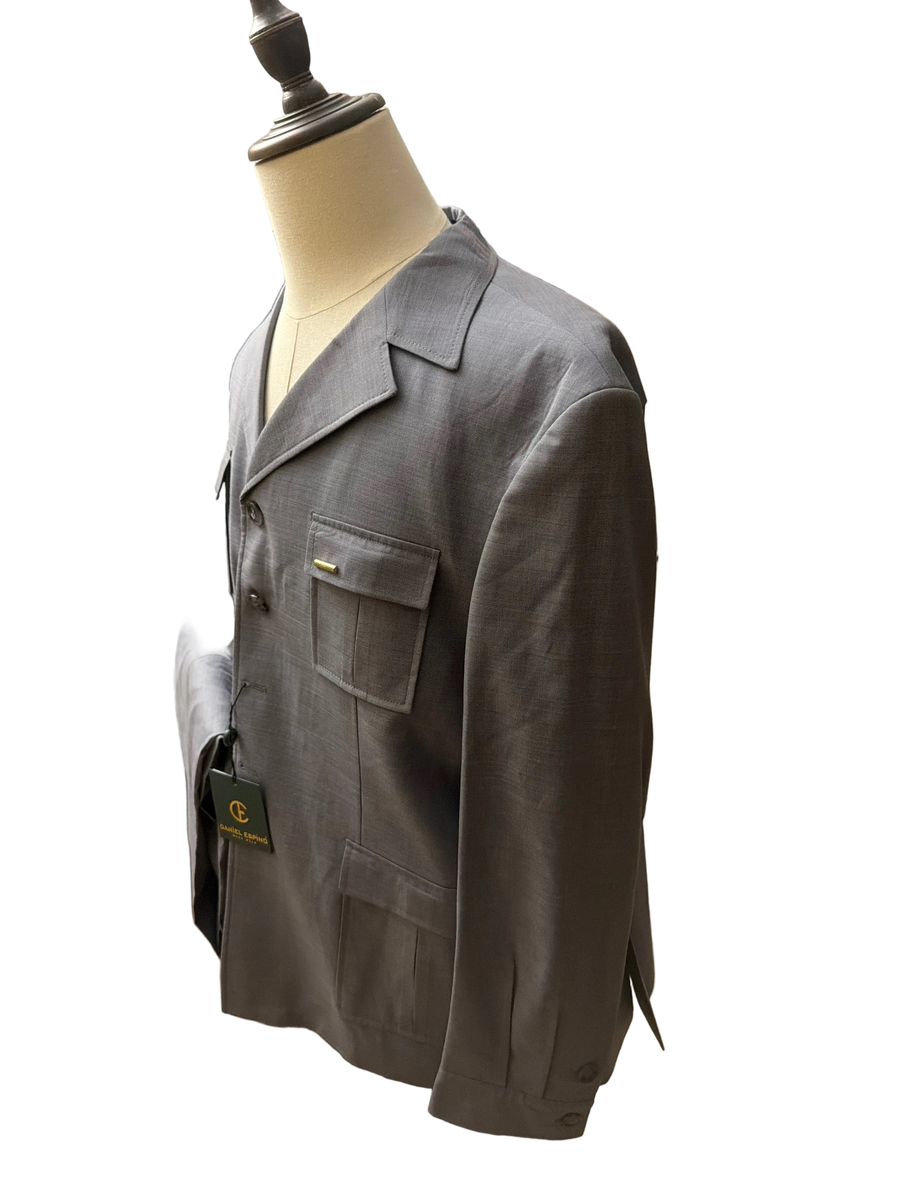 Daniel Ermino Classic Grey Suit