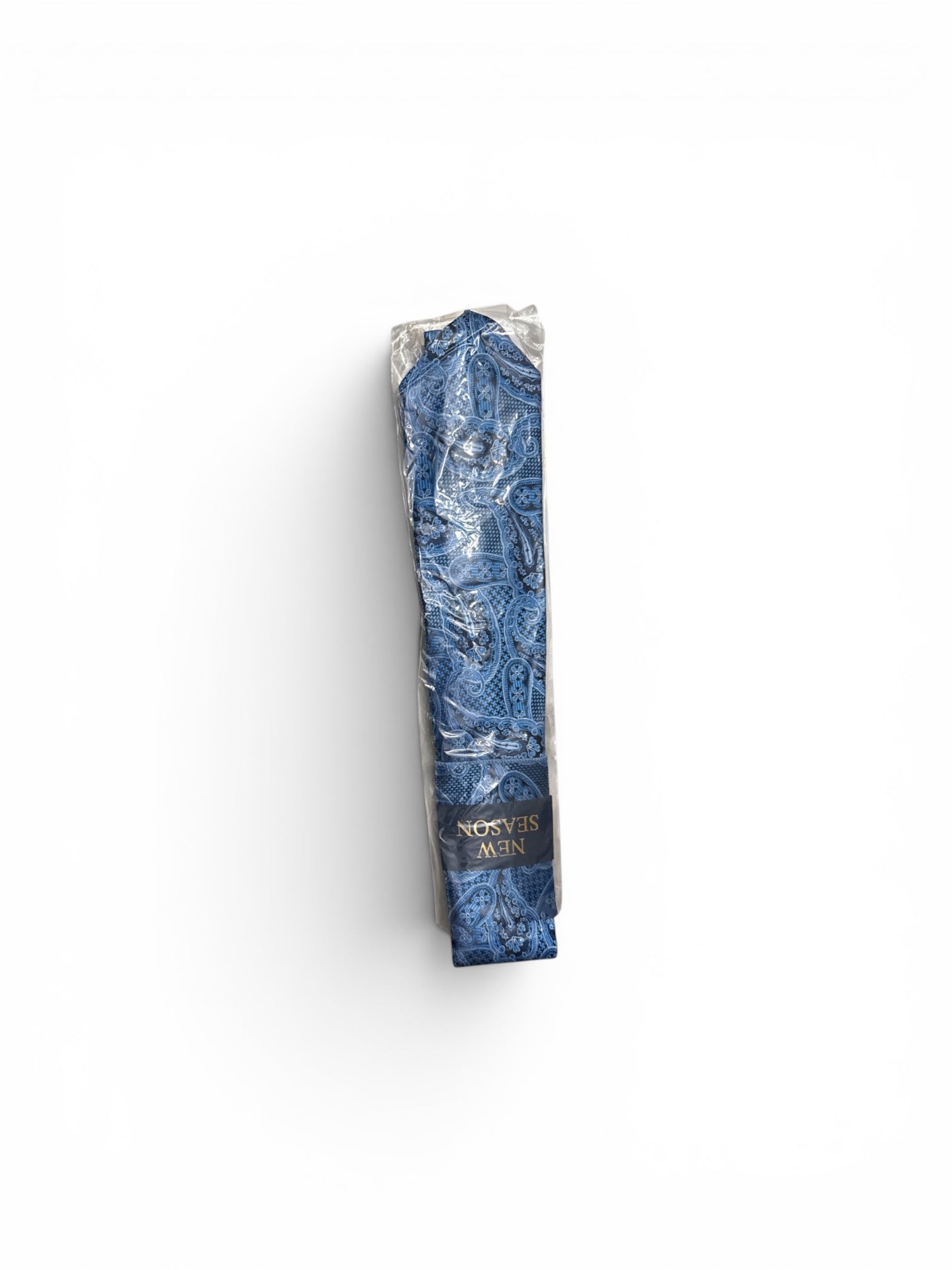 Blue Paisley Luxury Tie