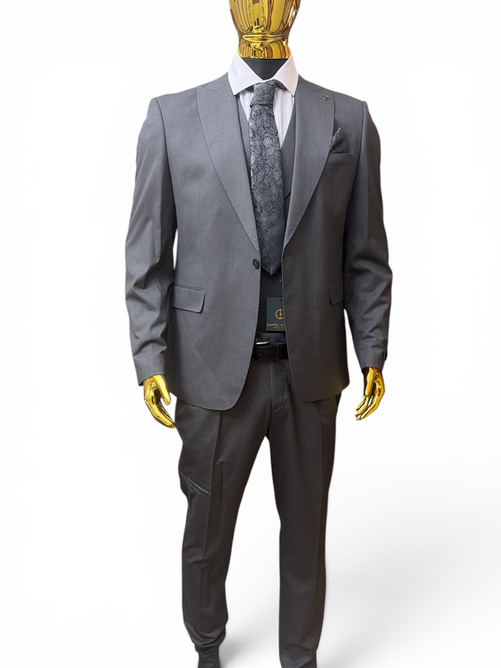 Turkish Tailored Charcoal Gray Suit – Size 58 (EU)