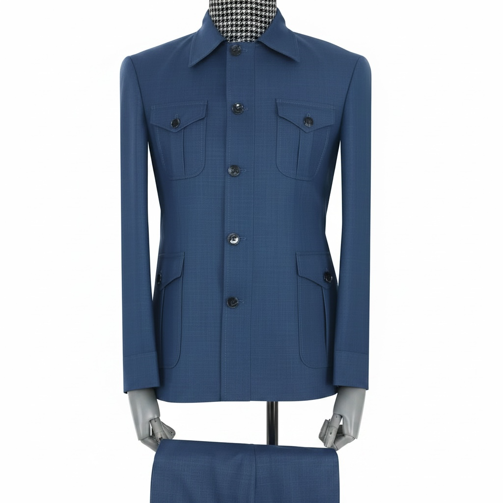 MAISON ÉTOILE Turkish Safari Suit – Color 07 (Dark Blue)