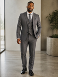 Turkish Tailored Charcoal Gray Suit – Size 58 (EU)