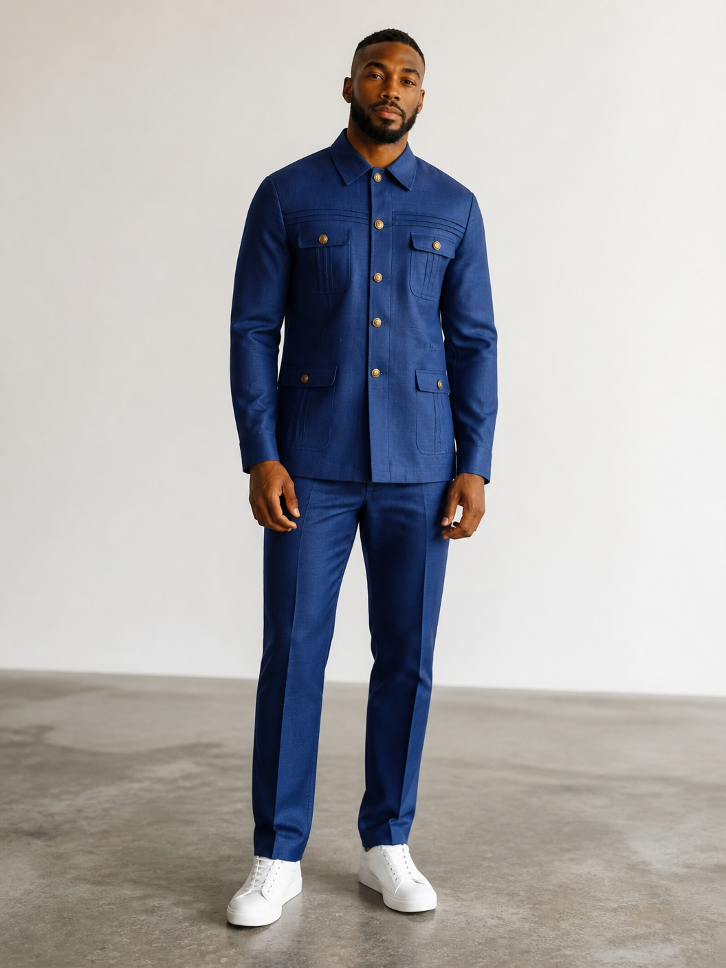 Blue Garrison Two-Piecst