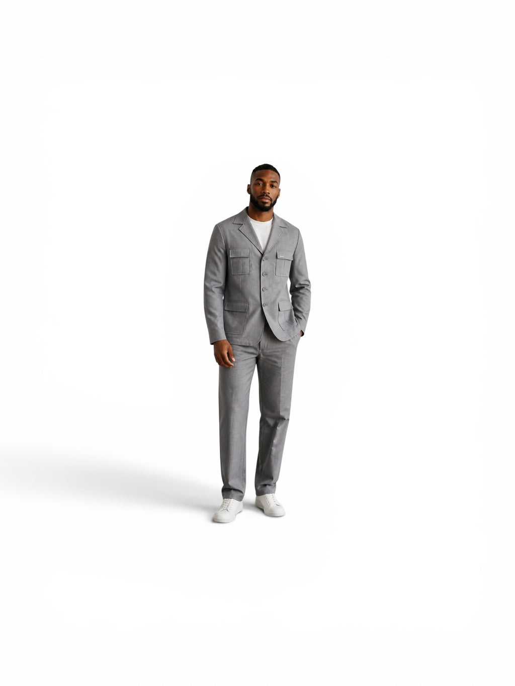 Daniel Ermino Classic Grey Suit