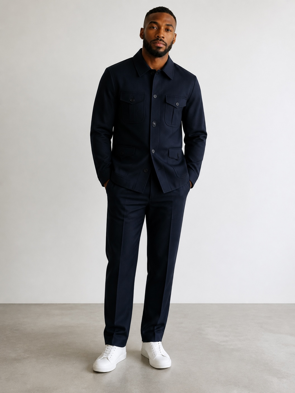 Daniel Ermino Navy Utility Suit