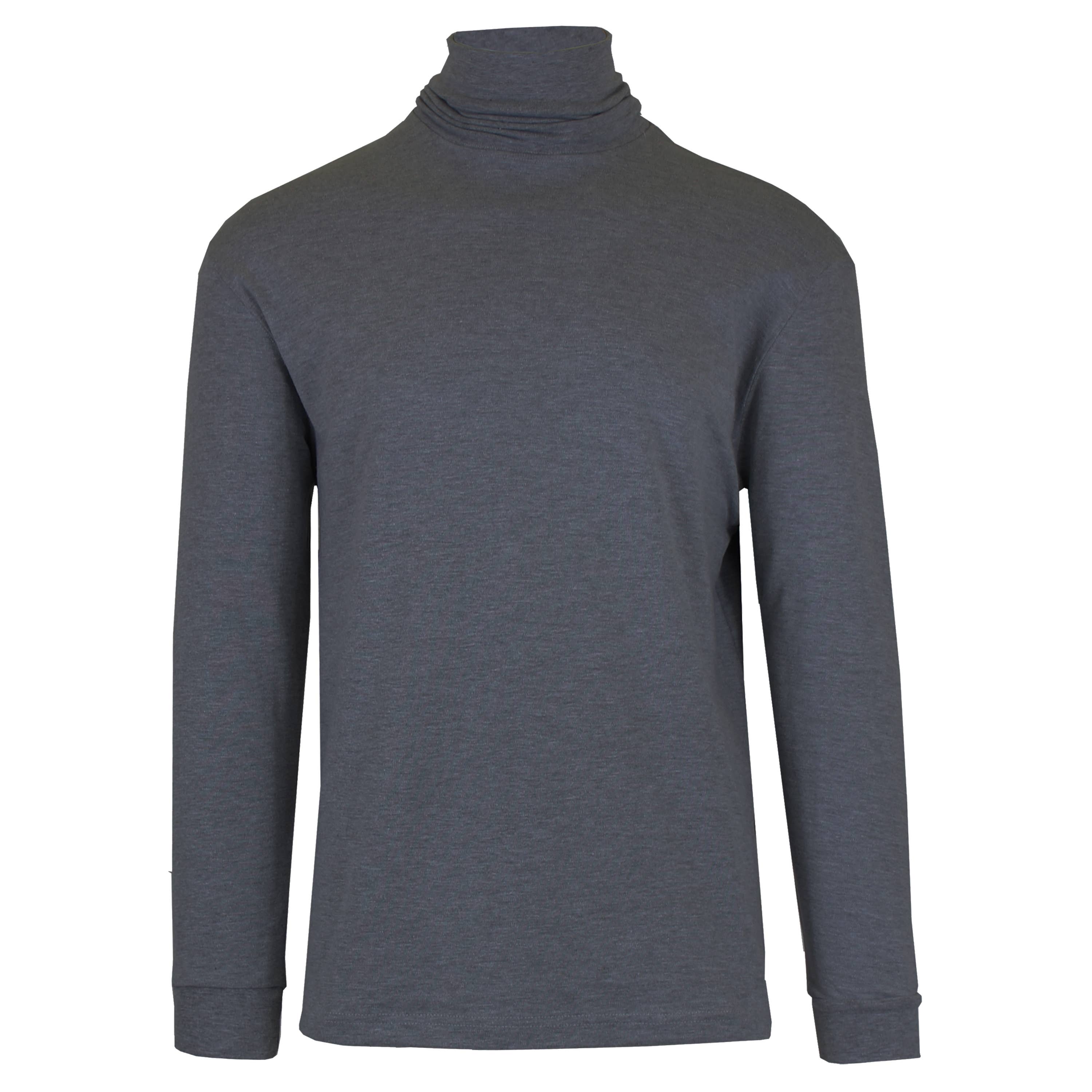 Men's Long Sleeve Turtleneck T-Shirt