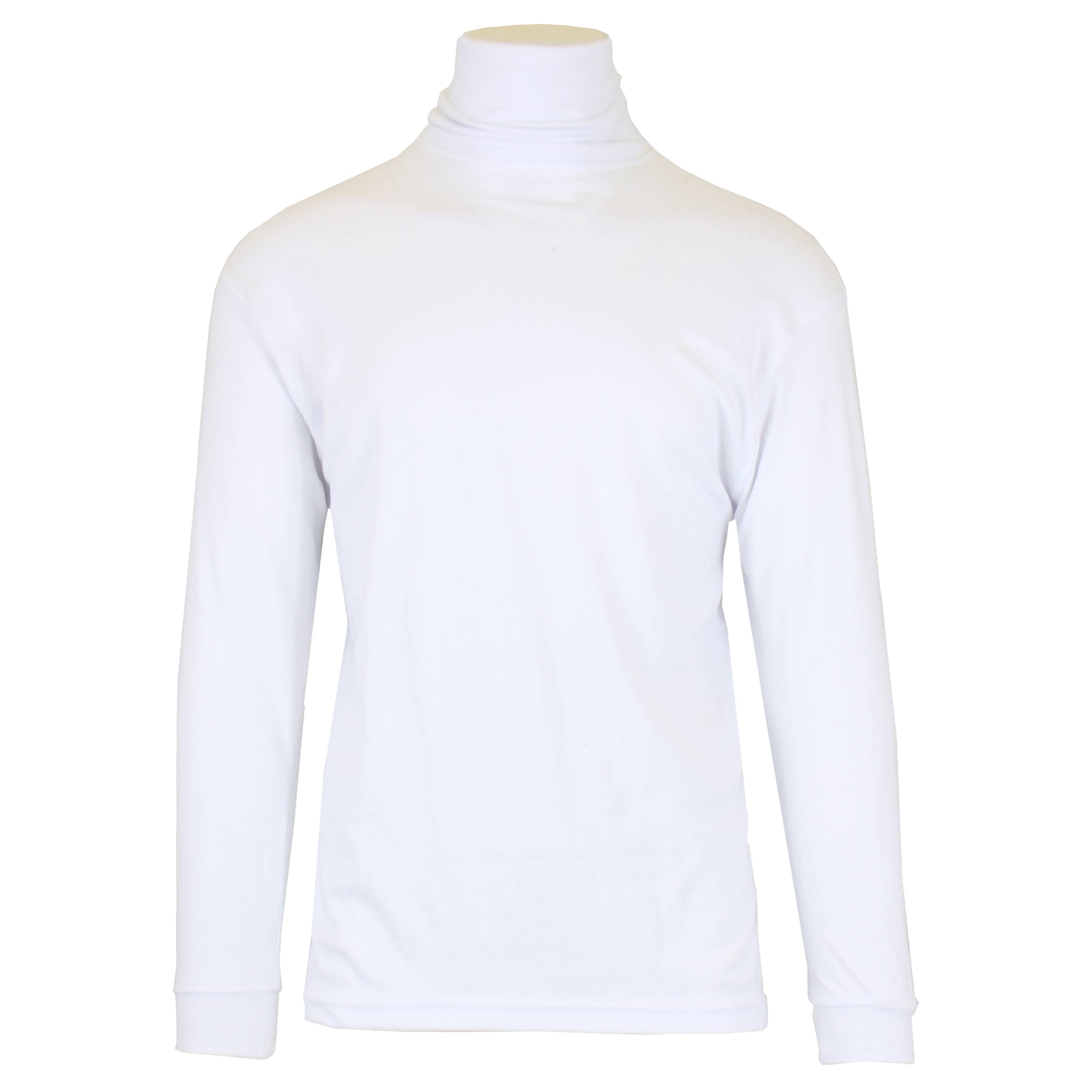 Men's Long Sleeve Turtleneck T-Shirt