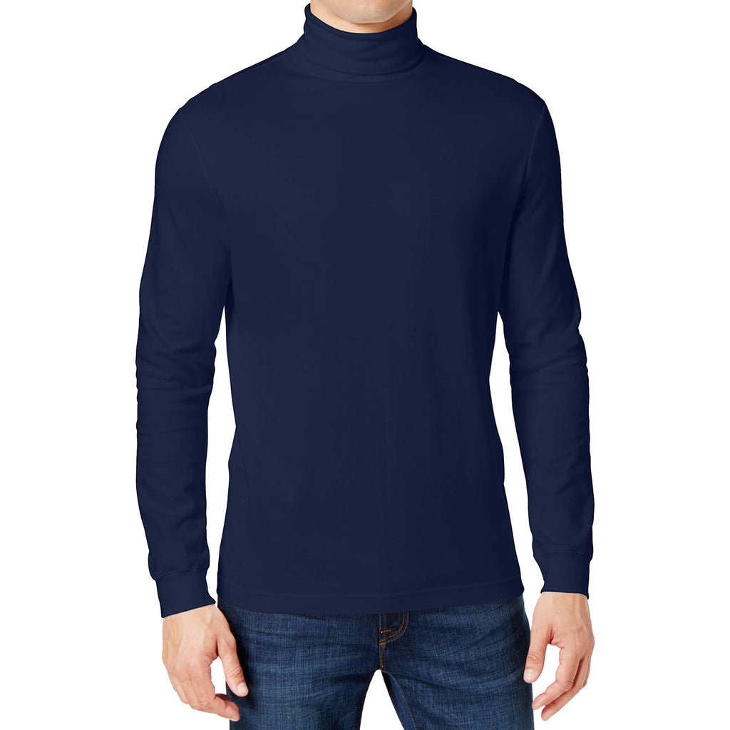 Men's Long Sleeve Turtleneck T-Shirt